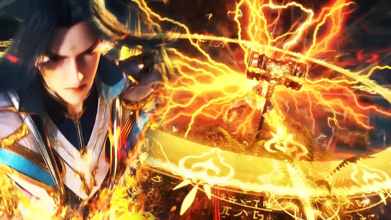 🌱唐三昊天锤炸环！真正的大须弥锤！炸第一环便是十万年！天使神也难招架！【斗罗大陆 Soul Land】 - YouTube