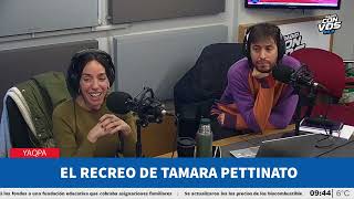 Tamara Petinatto en ‘el recreo’: “Tendría una revolcada con Suar”