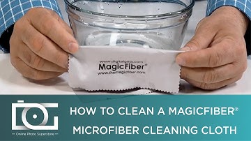 TUTORIAL | How to Wash a MagicFiber® Microfiber Cleaning Cloth | MagicFiber®