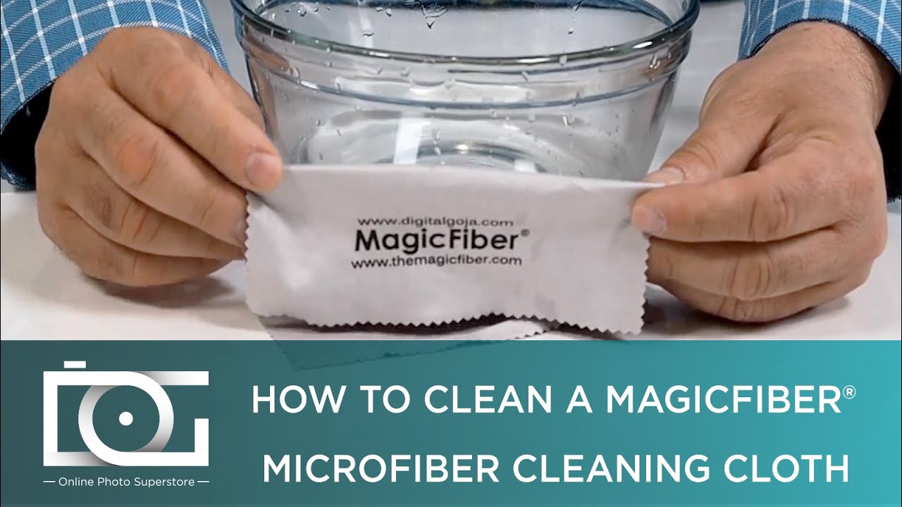 TUTORIAL  How to Wash a MagicFiber® Microfiber Cleaning Cloth  MagicFiber®