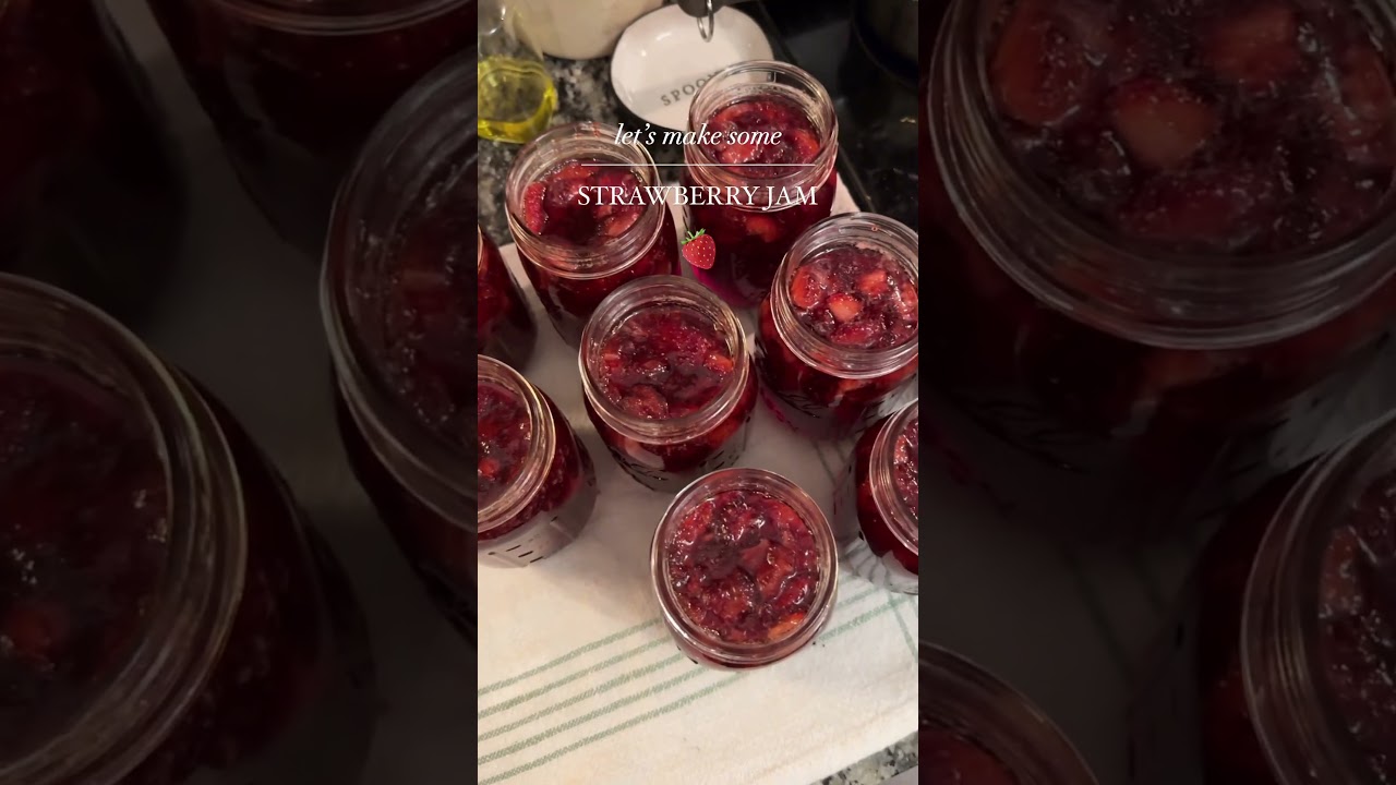 Classic Strawberry Jam 