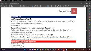 Core Java Day 49 || Generic Classes part 1