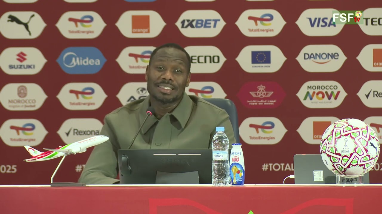 CAN MAROC 2026: conférence de presse d'après match Mali vs Sénégal 0-1 du sélectionneur Pape Thiaw