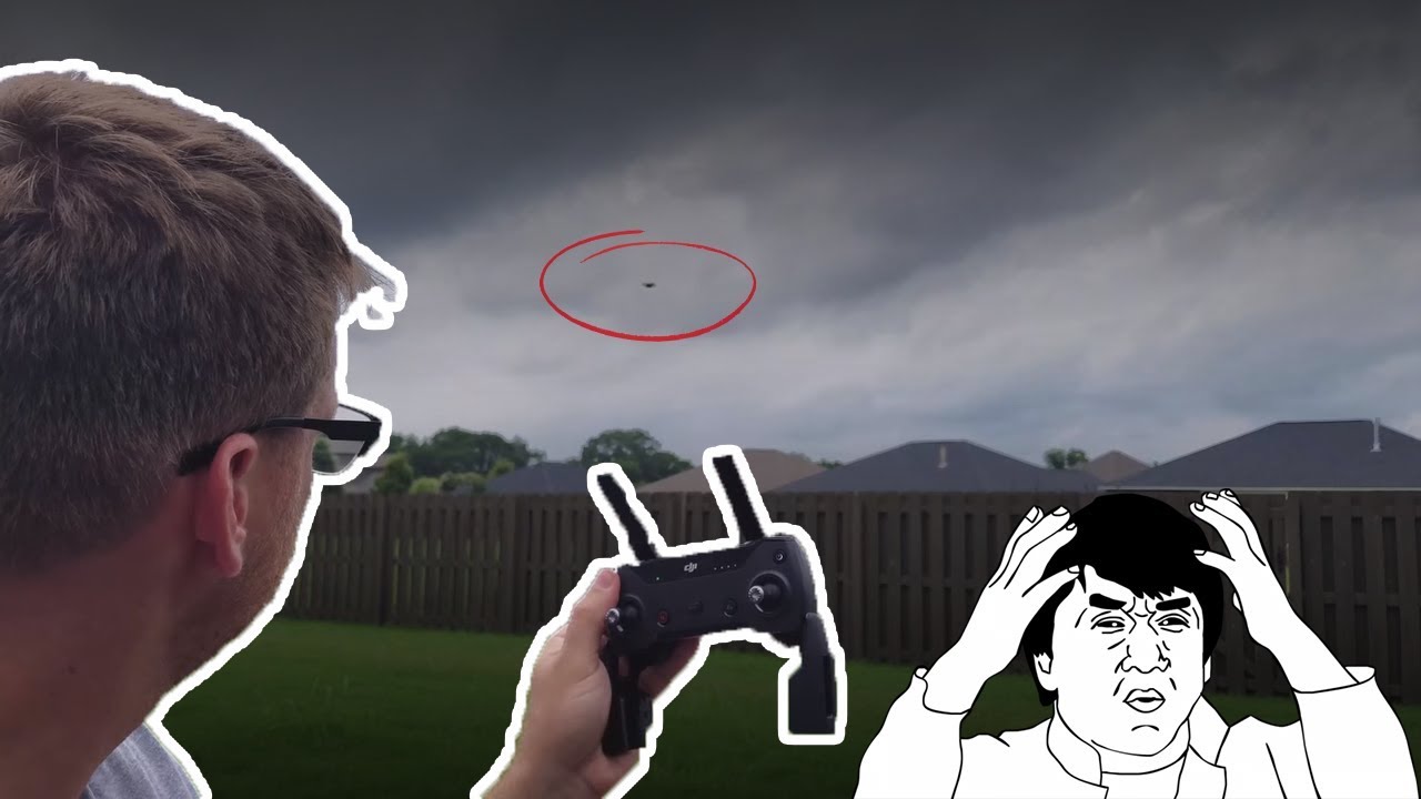 RTH DJI Spark What happens when DJI's Spark controller shuts down in