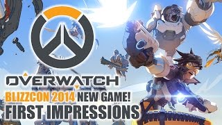 OVERWATCH: Blizzard's New Team FPS Game! Hands on First Impressions (Blizzcon 2014)