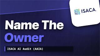 AAIA Course #3: AI Governance Program Design and Ownership