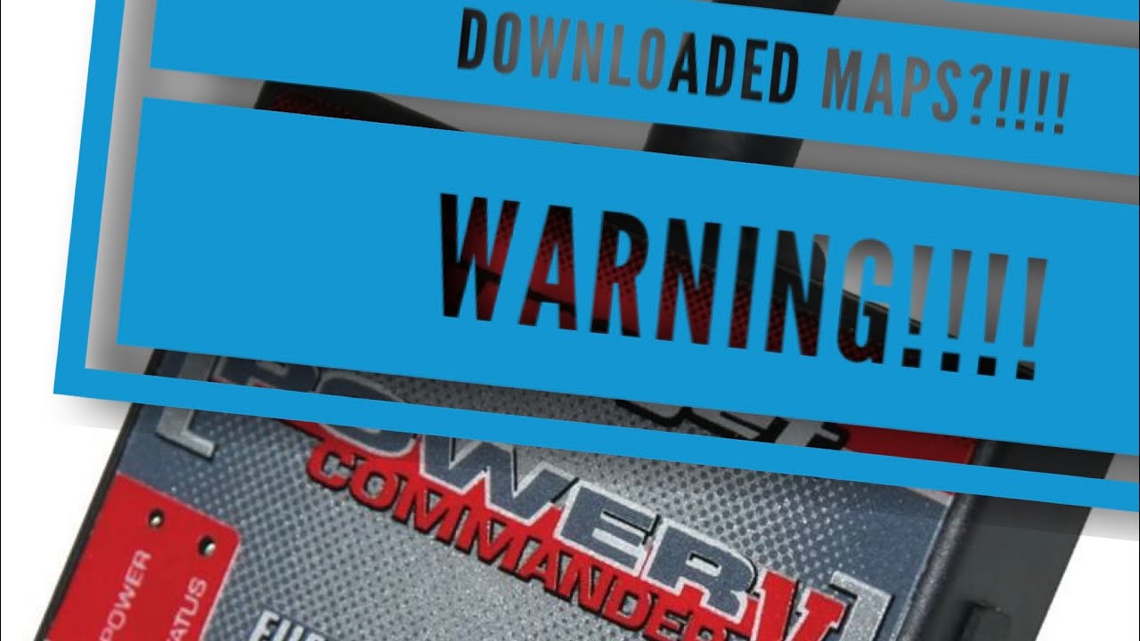 Do downloaded power commander maps work? - YouTube
