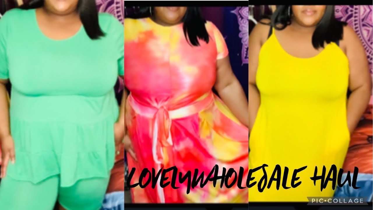 LOVELYWHOLESALE PLUS SIZE TRY ON HAUL SUMMER 2021 YouTube