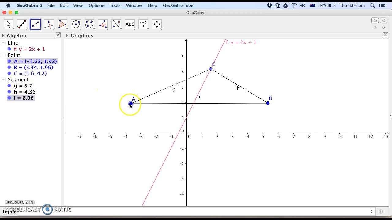 Geogebra Tutorial Geogebra tutorial Jingyi Bai - YouTube