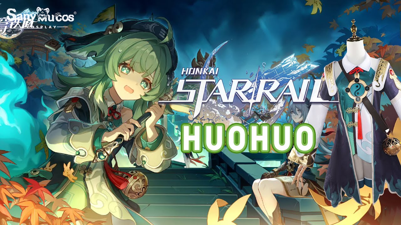 【SanyMuCos】Honkai: Star Rail Huohuo Cosplay Costume Plus Size Detail Show