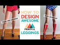 Printful Leggings Design Placement Tutorial PART 1 - Create Amazing Costume Leggings!