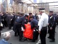 Occupy wallst 1st arrest at brooklyn bridge 10111