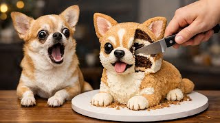 Dog and Cat Reactions to Cutting Cake 😱 Funny Dog and Cat Reactions 2026