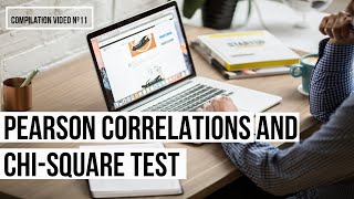 An Introduction to Pearson Correlation and Chi-Square Test in SPSS ( Video Nº 11, Series #1)
