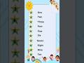 Number 1-10, for kid's// one to ten in english for kids