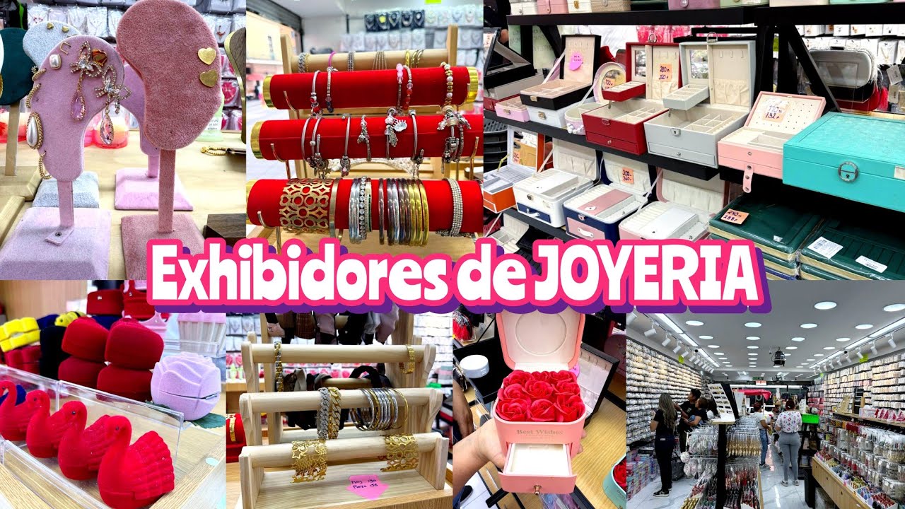 IMPORTADORA en LAGUNILLA | Nuevos EXHIBIDORES de JOYERIA para tu NEGOCIO | Alhajeros, Bisuteria...