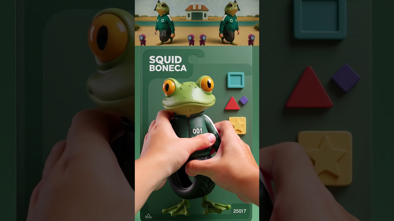 Unboxing Boneca Ambalabu vs Squid Game