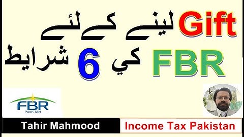 Gift | How to take Gift according to conditions of Income Tax Law