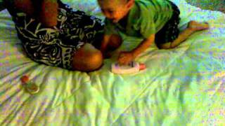 Momma Tickling Caleb