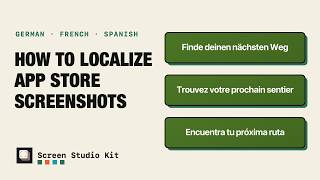 How to Localize App Store Screenshots into Other Languages (Mac)