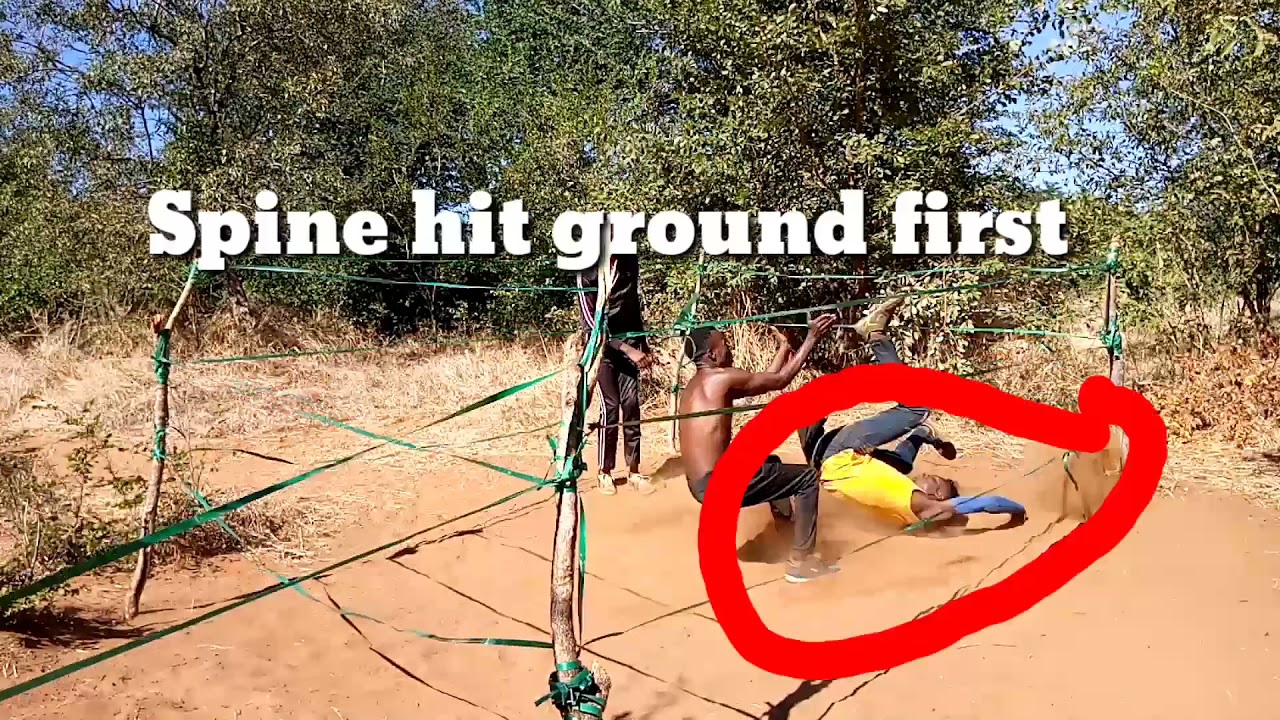 Wwe Botswana(Jeff hardy move failed)
