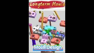 Celebrity The angled slide block mold in the video demonstrates Longterm Mould's design expertise. #molddesign Wealth