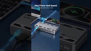 POV: Your workflow just got 10x faster⚡👉This WAVLINK Thunderbolt 5 dock