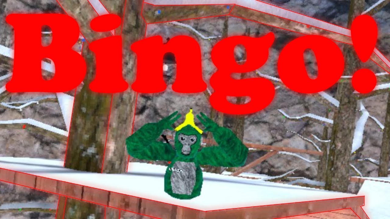 Best Gorilla tag Bingo! YouTube