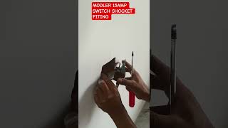Modern 15Amp power point fiting#electriction #youtubeshorts