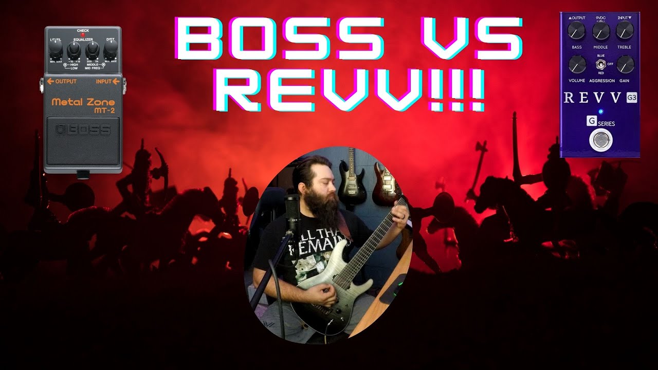 MetalZone vs. G3! Can a 30 yr old pedal hang with a modern pedal?