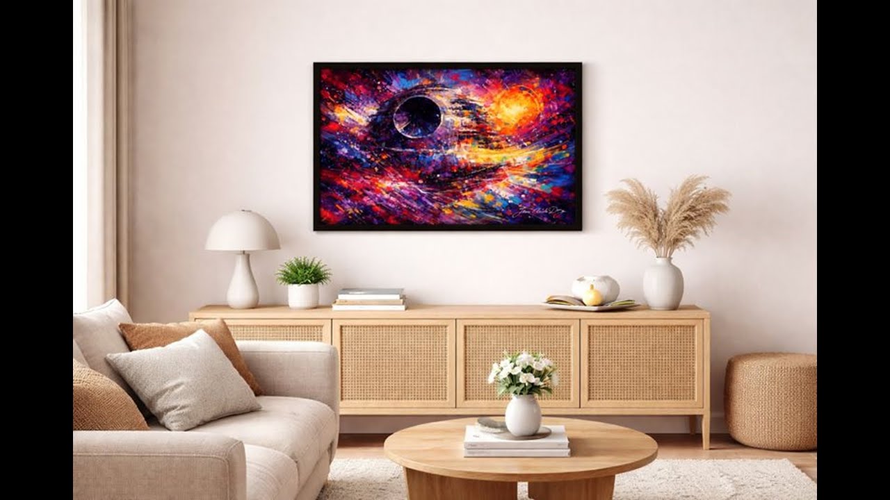 Abstract Acrylic Painting – Original Artwork | Digital Print Download