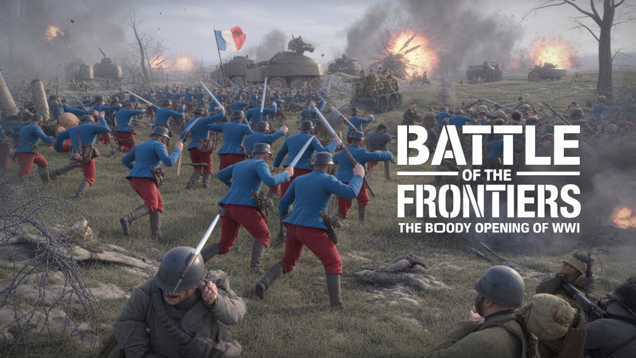 Battle of the Frontiers (1914) - The Bloody WW1 Clash That Doomed Armies
