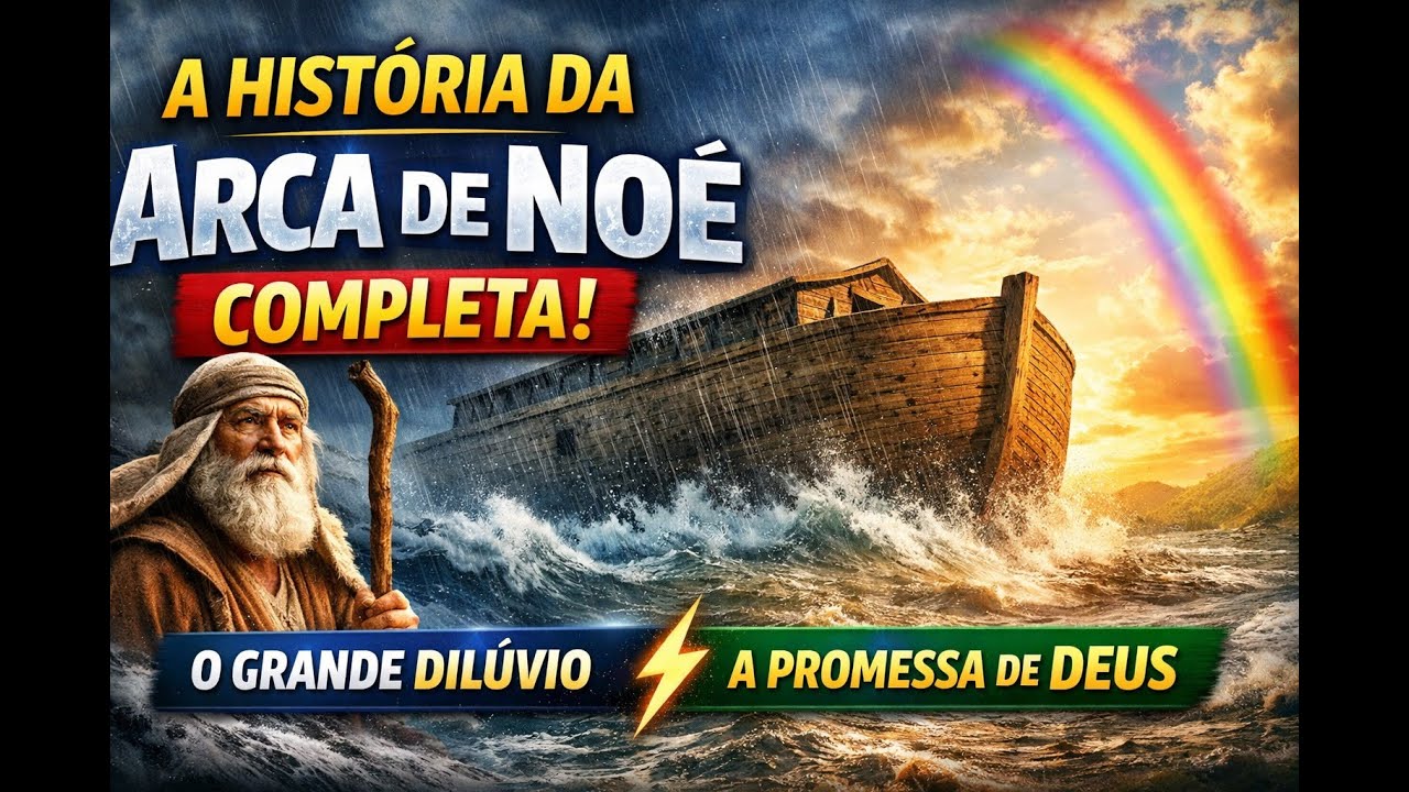 A História da Arca de Noé COMPLETA | O Dilúvio que Mudou a Humanidade ...