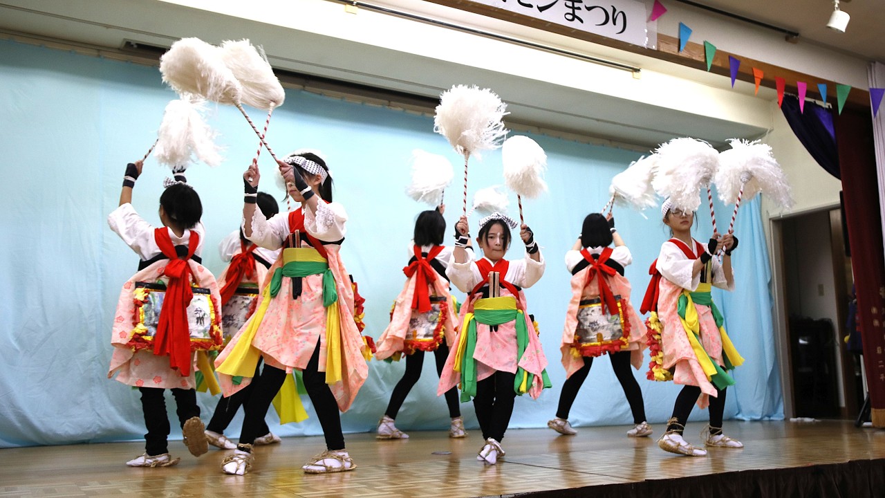 第26回寺田コミセンまつり 野口鹿踊り