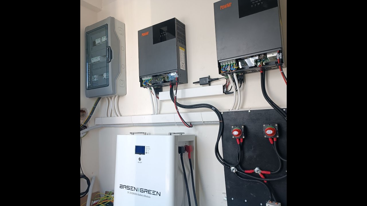 Σύνδεση μπαταριάς φωτοβολταικου  με inverter