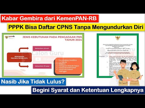 PPPK Bisa Daftar