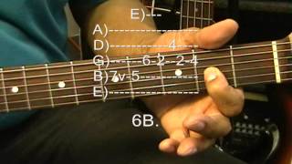 Jefferson Airplane Somebody To Love Electric Guitar Solo Lesson Woodstock 1969 @EricBlackmonGuitar