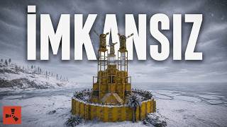 RAIDLENMESİ İMKANSIZ CHINA WALL'U OLAN BASE İNŞA EDİP 1 GÜN GEÇİRDİK - Rust Türkçe (Film)