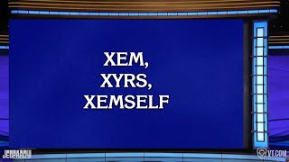 Hardest Jeopardy Question Ever! (pronouns w/ K-von)