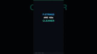 The F-String Hack Professionals Use #coding #tutorial