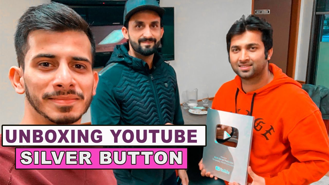 YouTube Silver Play Button Unboxing!! | Soon I'm Coming To Pakistan | Canadian Pakistani |