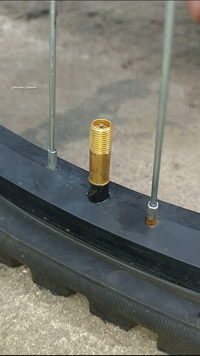 How to inflate bicycle tires without a special tool. New Useful bicycle tips and tricks #diy #bike