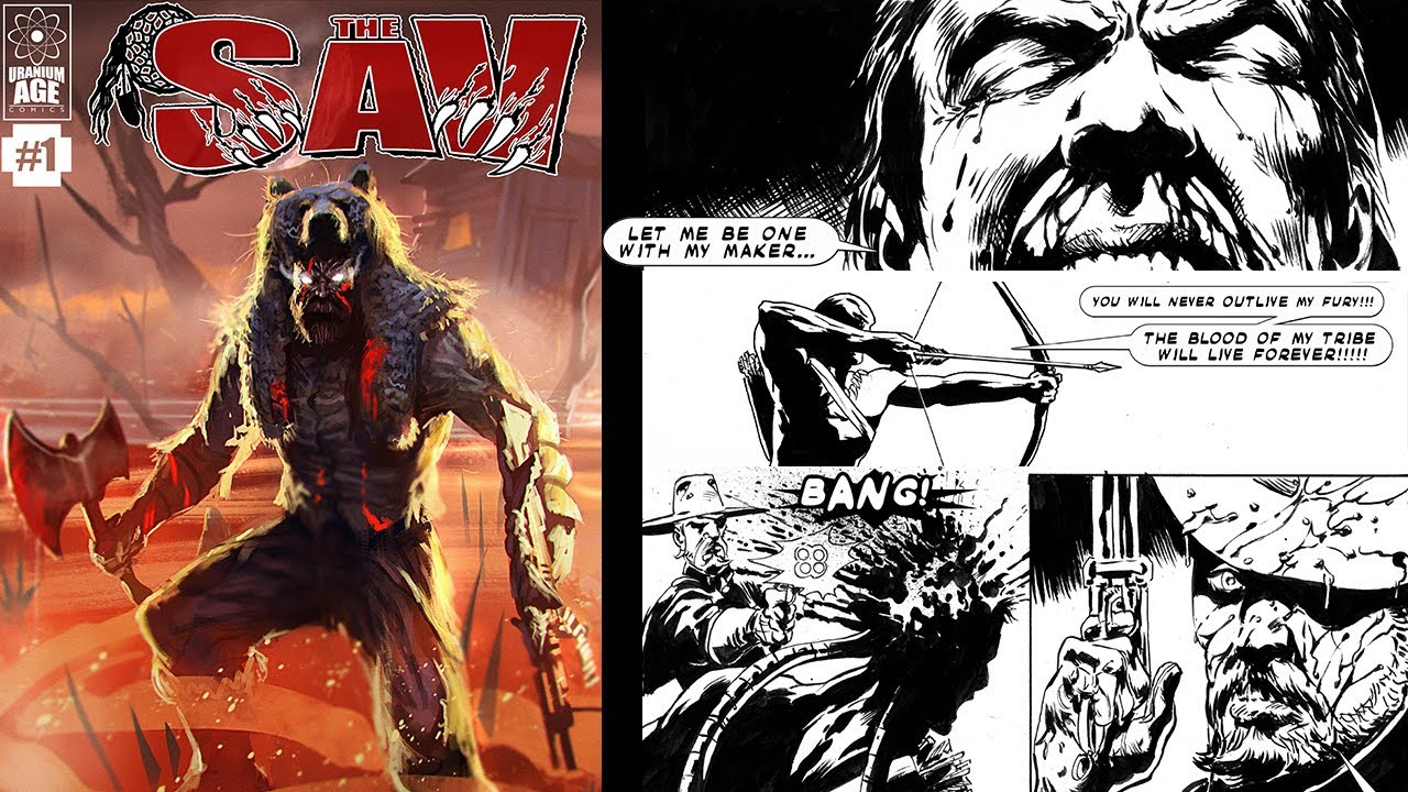 THE SAV is a SAVAGE Native American comic!