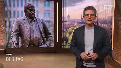 rbb the day about the Walter Lübcke Memorial