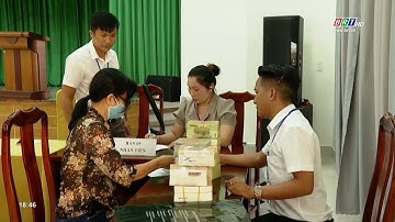 Chi trả đền bù cho các hộ dân có đất thu hồi để thực hiện dự án cao tốc BH-VT tại xã Hòa Long