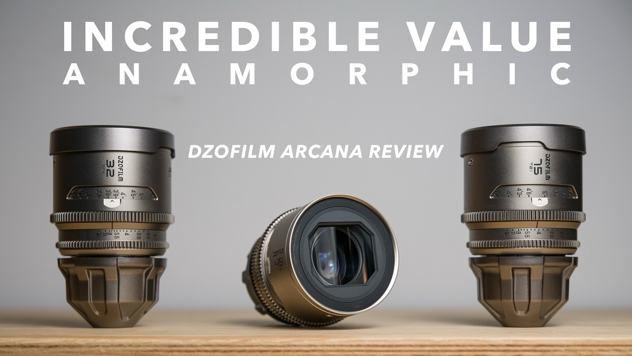 These are Incredible Value Anamorphic Lenses | DZOFILM ARCANA SET