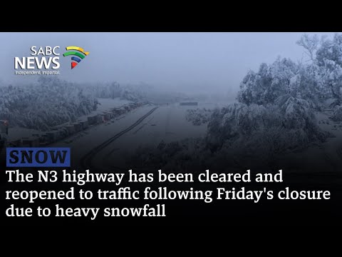 Snow | N3 highway has been cleared: Mzwandile Mbeje