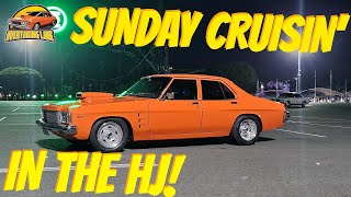 Sunday Cruises in the LS swapped Holden HJ