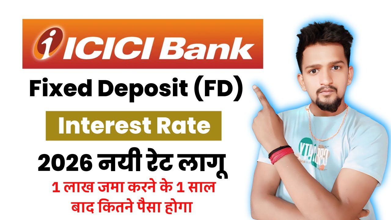 Icici Bank Fd Interest Rates 2026 | Icici Bank Fixed Deposit Interest Rate | Fixed Deposit Interest