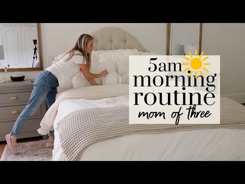 My EARLY MORNING ROUTINE Working Mom of 3 | Becca Bristow MA, RD